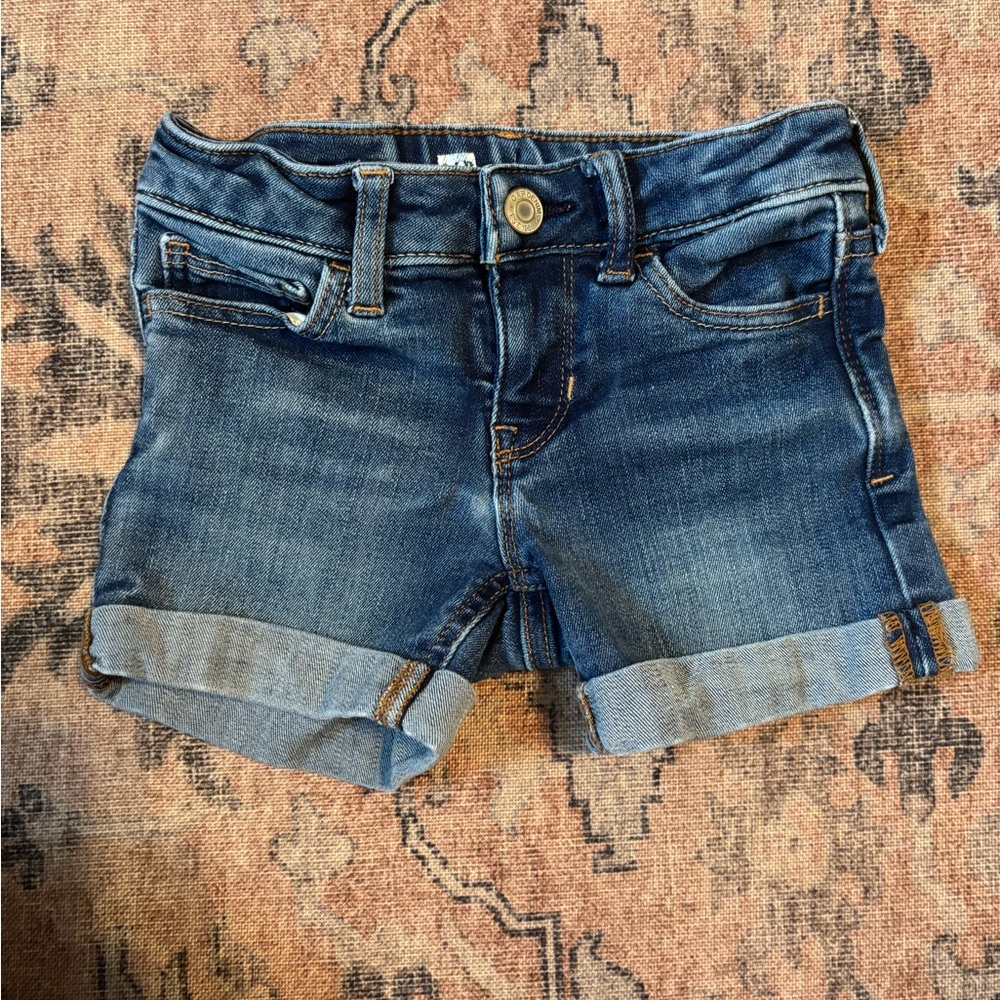 Girls denim Cuffed Shorts